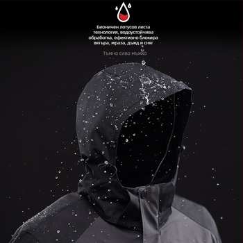 3-в-1 туристическо яке комплект за мъже и жени, подплатено с полар, дебело и топло, с отделяемо външно яке, полиестер 95%+