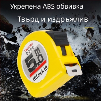Tajima Ryu двустранна стоманена измервателна лента, удебелена и износоустойчива, тип: лента за измерване