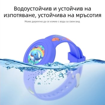 Силиконов водоустойчив калъф за каишка за Apple AirTag – мил карикатурен стил, инжекционно формован, серия Waterproof Strap Cover, модел Waterproof Strap Cover