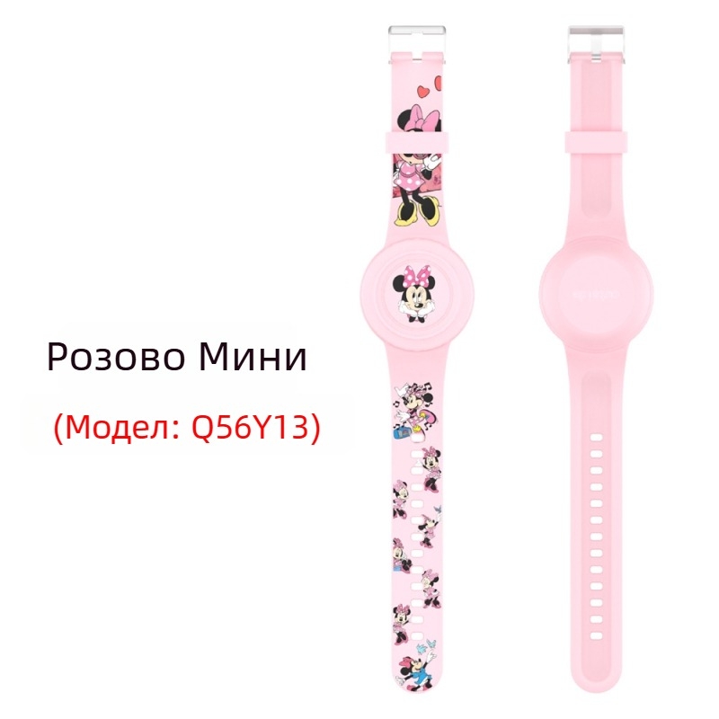 Силиконов водоустойчив калъф за каишка за Apple AirTag – мил карикатурен стил, инжекционно формован, серия Waterproof Strap Cover, модел Waterproof Strap Cover