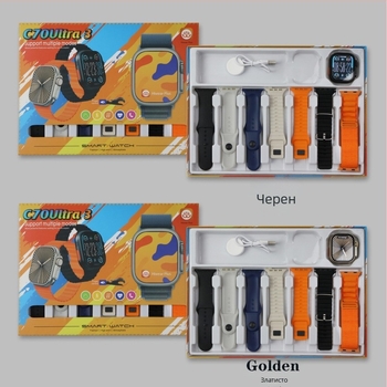 Смарт часовник с 7-в-3-в-1 функции: измерване на сърдечния ритъм, крачкомер, проследяване на съня, Bluetooth разговори и безжично зареждане