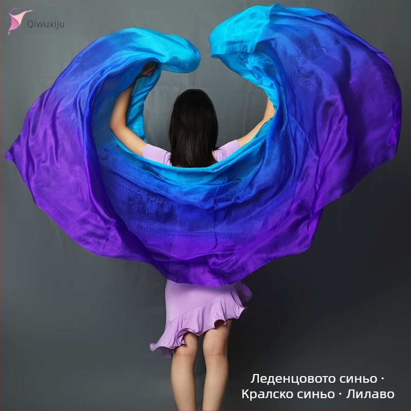 Ориенталски шал за танц, Шал за приказен Belly Dance, Класически танцов реквизит, Детски шал (Марка: Други; В наличност: На склад; Лято 2021)