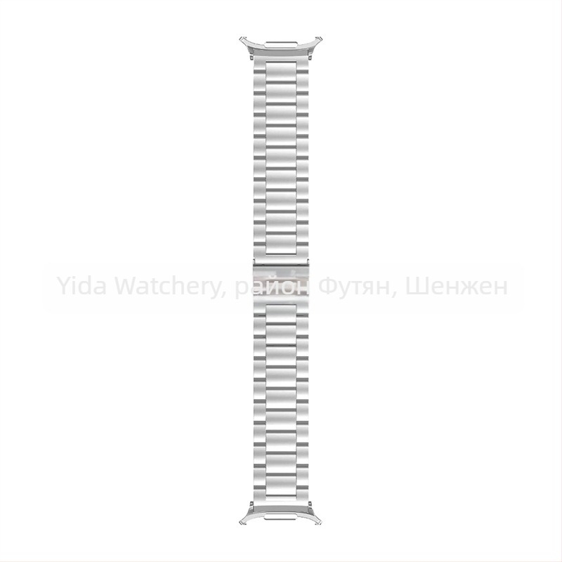 Каишка за Samsung Galaxy Watch7 Ultra от неръждаема стомана, сгъваща катарама, стил бизнес, тегло 100 г