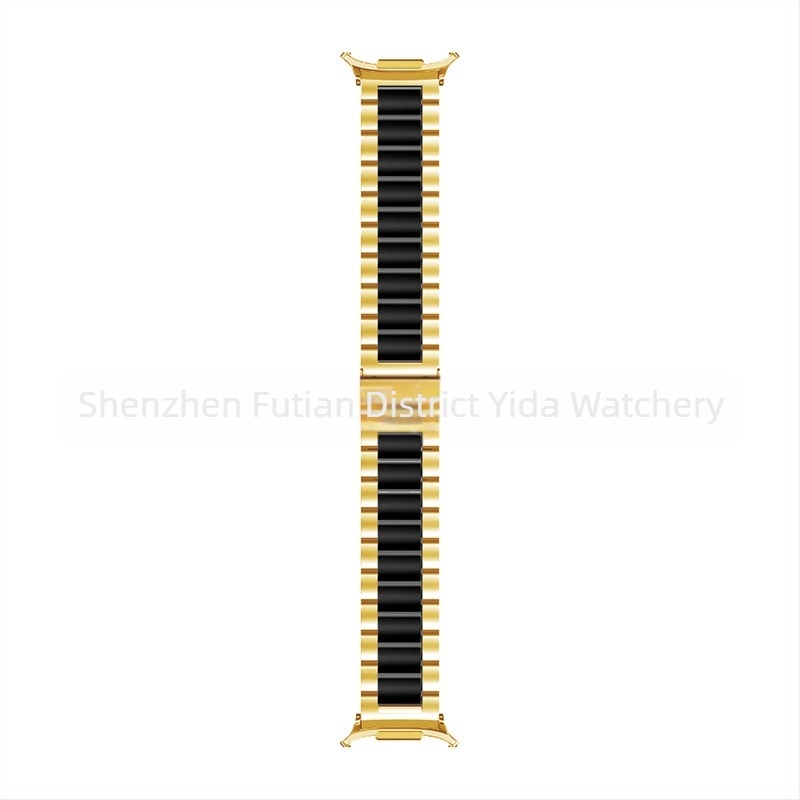 Каишка за Samsung Galaxy Watch7 Ultra от неръждаема стомана, сгъваща катарама, стил бизнес, тегло 100 г