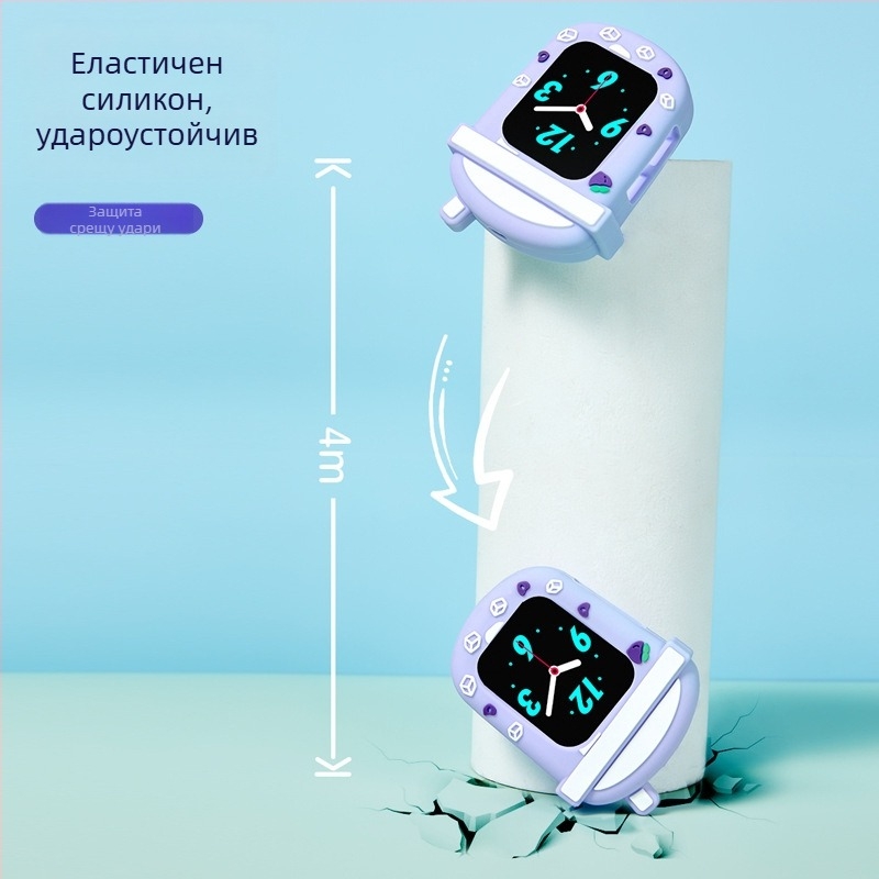 Силиконов предпазен калъф за детски смарт часовник – съвместим с Mimi Rabbit, Xiaoxun и Mi Rabbit – Марка Bright Child