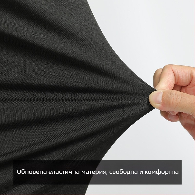 Комплект за бягане, унисекс облекло за тренировки, бързосъхнещ, дишащ, влагоотводящ, полиестер