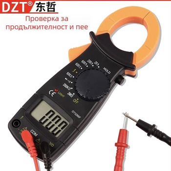 DT3266F кламп-мултиметър - висока прецизност, цифров дисплей, измерване на напрежение, ток и съпротивление