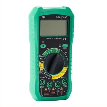 Luwei цифров клампметър с дисплей; диапазон на капацитета 25; ниво на безопасност 50