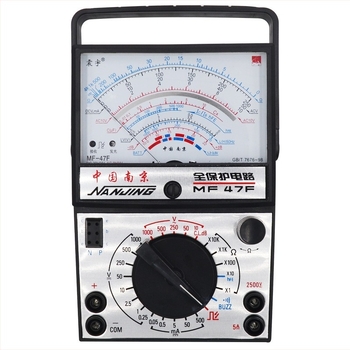 Модел 47: Аналогов мултиметър, с индикаторна стрелка, външно или вътрешно магнитно движение, MF47F/MF47D