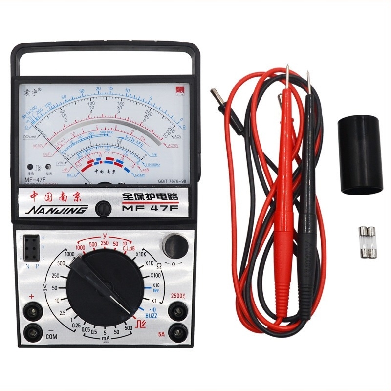 Модел 47: Аналогов мултиметър, с индикаторна стрелка, външно или вътрешно магнитно движение, MF47F/MF47D