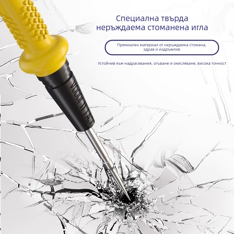 Глава за зонд на мултиметър от неръждаема стомана за ремонт на мобилни телефони, модел P40, авторизиран частен бранд, без внос