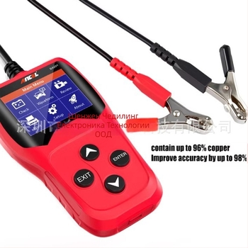 Ba100 тестер за автомобилен акумулатор – 12V, 2000 CCA, вход 9-16V, работна температура -40°C до 65°C