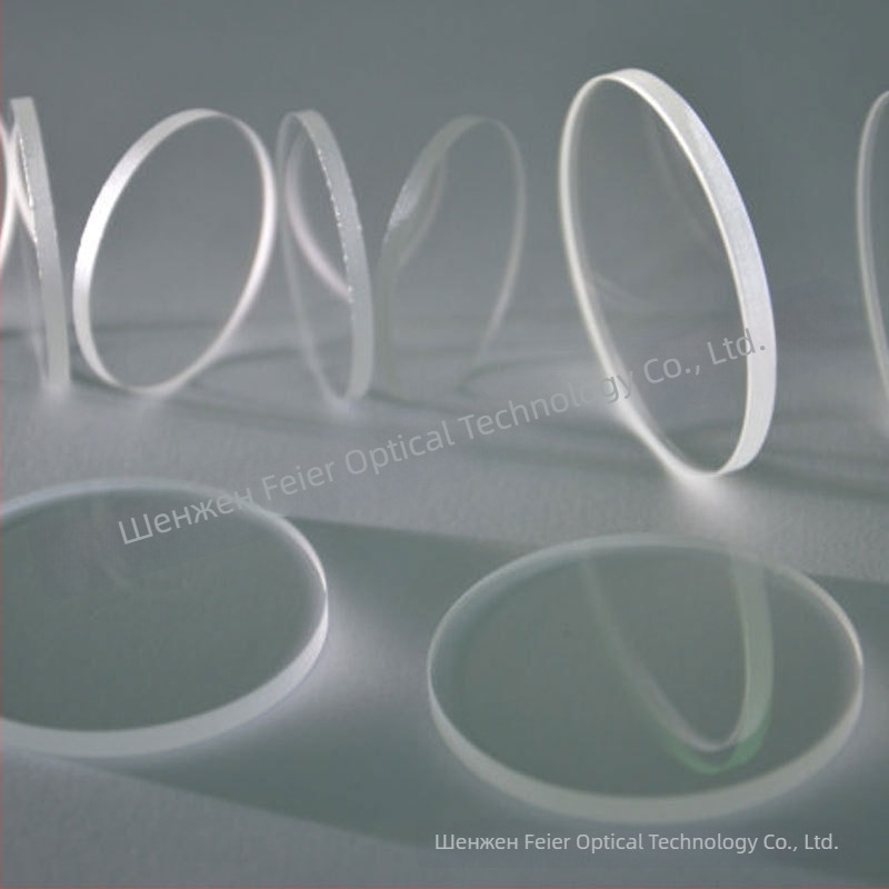 Ar модел защитни лещи от оптично стъкло със двустранно AR покритие за инструменти (кръгла форма, по поръчка)