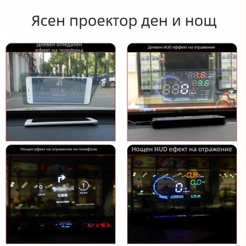 Privacy Guard PET HUD отражателен филм за Head-Up Display, навигационен дисплей, универсална съвместимост