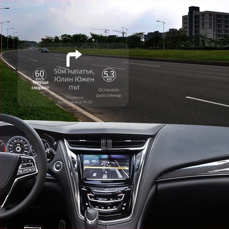 Privacy Guard PET HUD отражателен филм за Head-Up Display, навигационен дисплей, универсална съвместимост