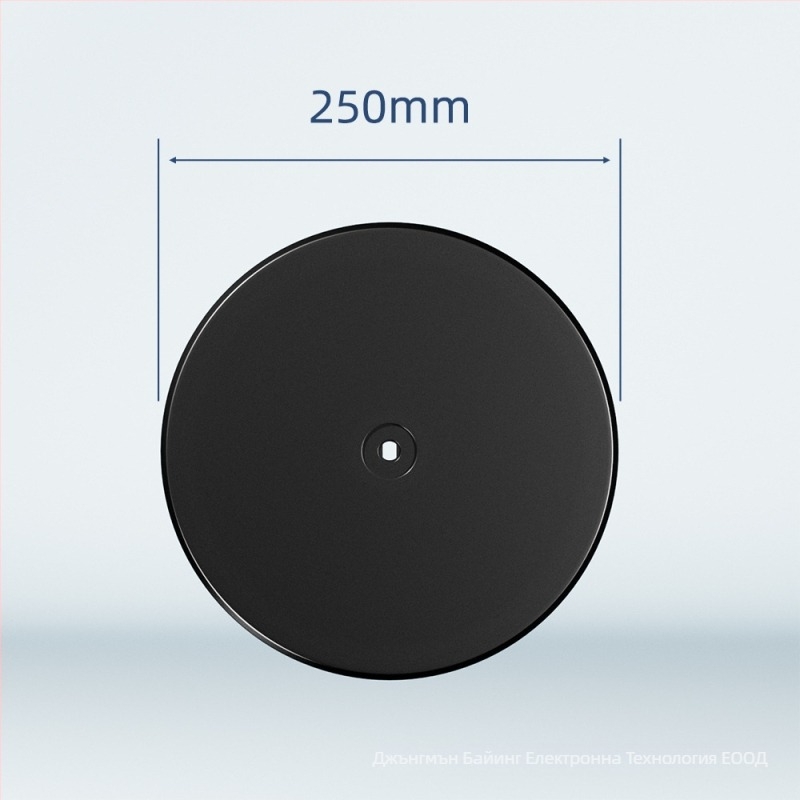 Baiying DZ02 Подова стойка за микрофон с дискова основа и поднос за нотни листове
