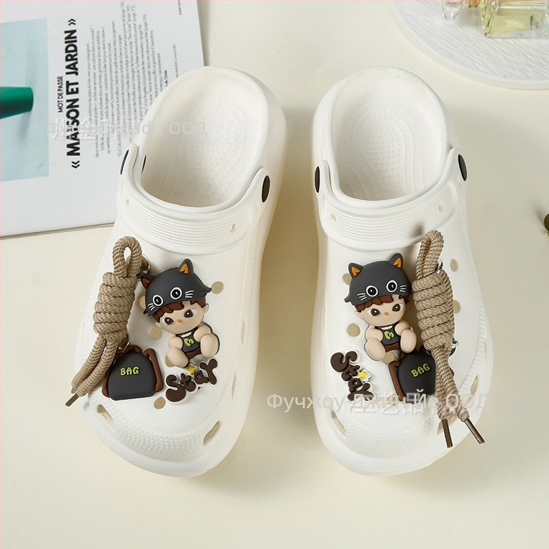 Crocs аксесоар за обувки – Gold leaf crafts, подходящ за сандали и пантофи, целогодишно, сезони: лято, зима, пролет, есен