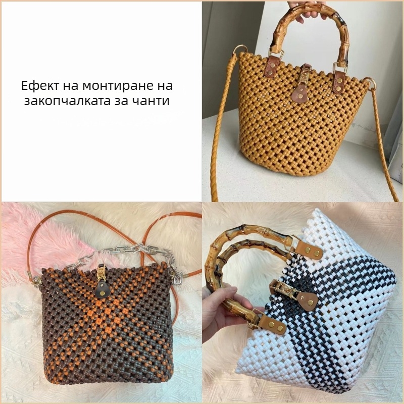 DIY комплект за закопчалки за чанти с PU материал и инструменти за ривета (PU материал • Зима 2024 • Узор: Друг • Категория: Аксесоари за чанти)