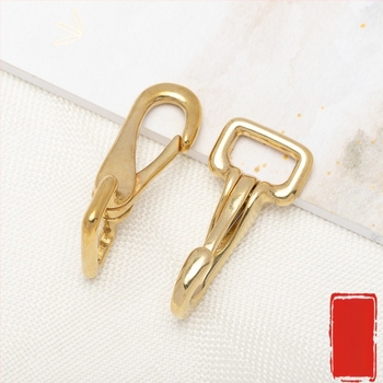 Tuoxin 01 – кука за чанта, латун, серия 56B, фиксирана катарама