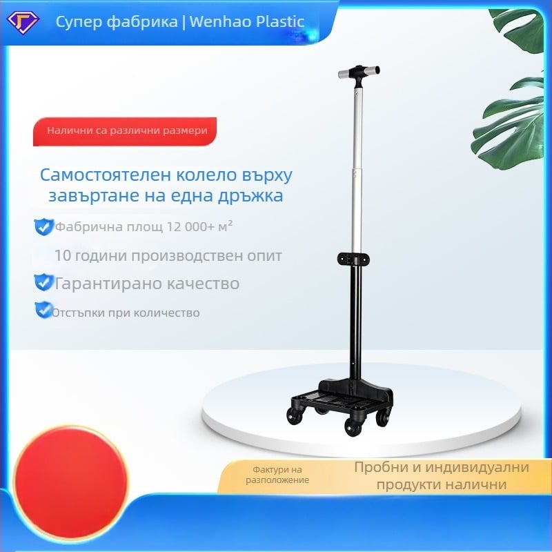 Телескопична дръжка за куфар с въртящи се колела – Желязо, есен 2018, аксесоар за чанти