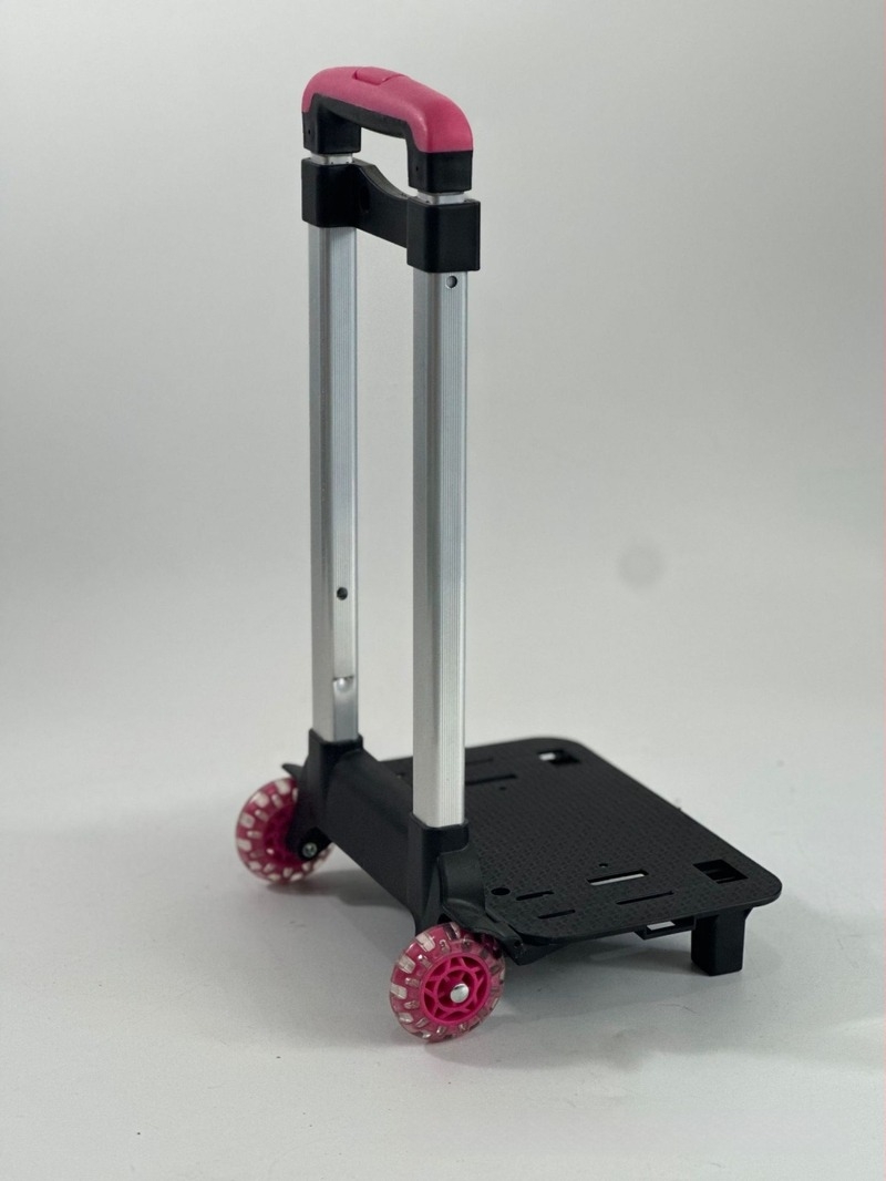 Сгъваема алуминиева дръжка за багаж и раници — универсална за раници и пътни чанти, стил за пътуване, пролет 2025