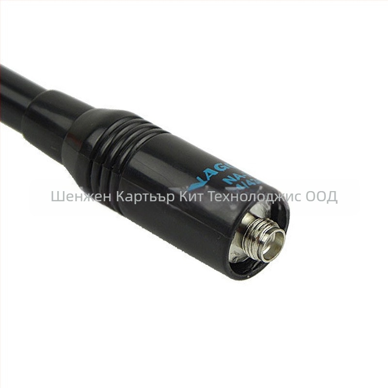 Антена NA-773 за Baofeng/Jianwu/Quansheng и други радиостанции, 50 Ом, обхват 136–174/400–470 MHz, телескопична дължина 11–41 cm, усилване 2.15