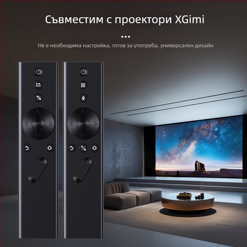 CYU дистанционно управление за телевизор – универсално, Bluetooth гласово управление, 8 мм предавателно разстояние