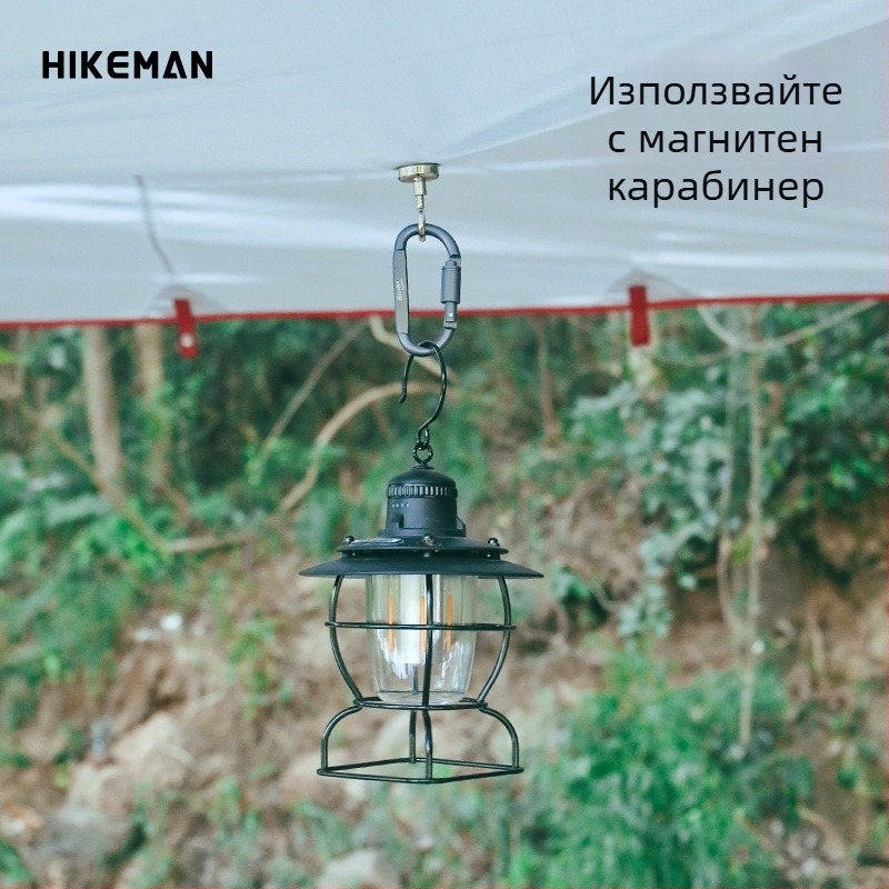 D-тип алуминиев карабинер със заключване за къмпинг и открито, подходящ за ключодържател и раница