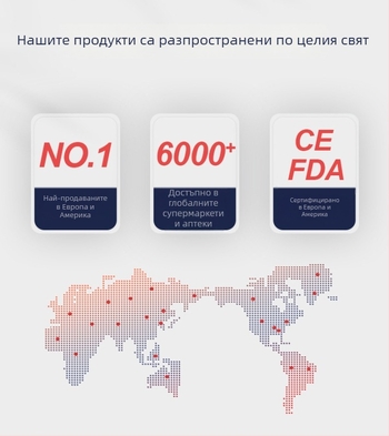 Инфрачерен термометър за челото с LED дисплей, медицински клас FC-IR202LED, марка Gold diagnosis; батерия 2×AAA; измерва температура на челото, тялото и обекта