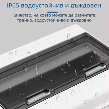 Външна водоустойчива разпределителна кутия за PV системи, 3–18 вериги, IP65, ABS корпус, номинален ток 10 A