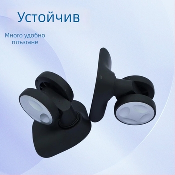 Колелца за багаж Hongri PVC - двойни редове, едноцветен дизайн, пролет 2024