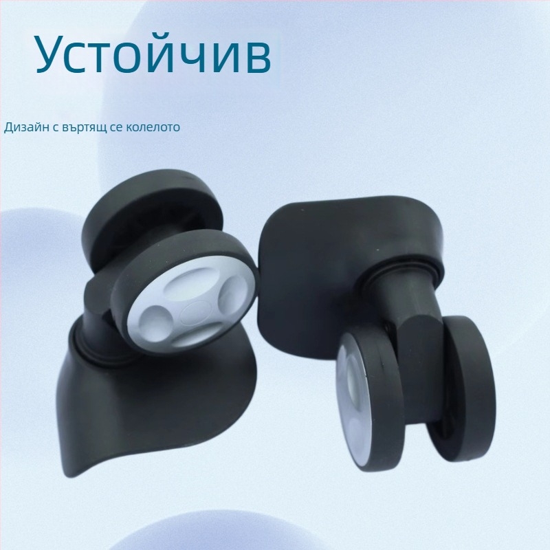 Колелца за багаж Hongri PVC - двойни редове, едноцветен дизайн, пролет 2024