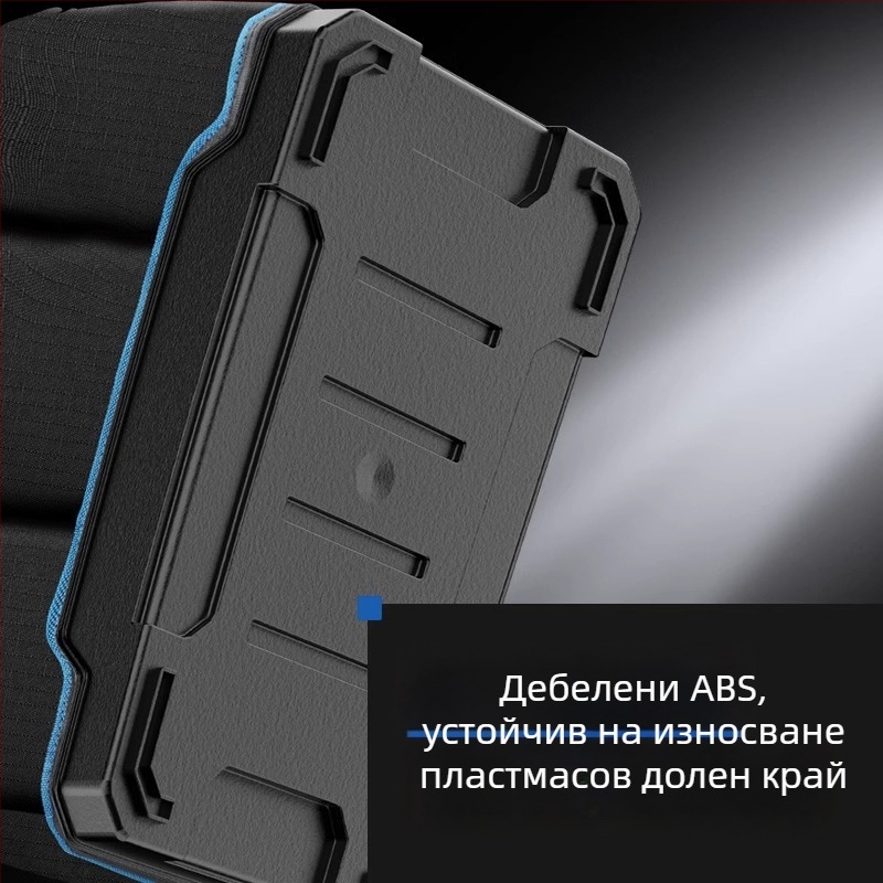 Многофункционална преносима чанта за инструменти от платно, голям капацитет, водоустойчива, здрава и подсилена платнена конструкция, за дърводелски и електрически инструменти