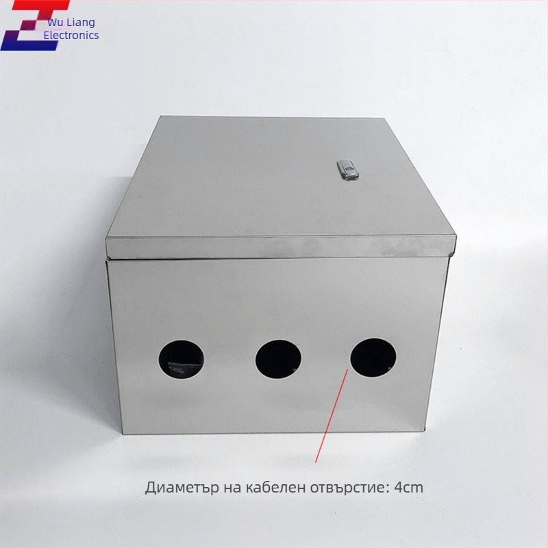 Вътрешна неръждаема стоманена кутия за разпределение и захранване, стенен монтаж, водоустойчива за сигурност и мониторинг на оборудване