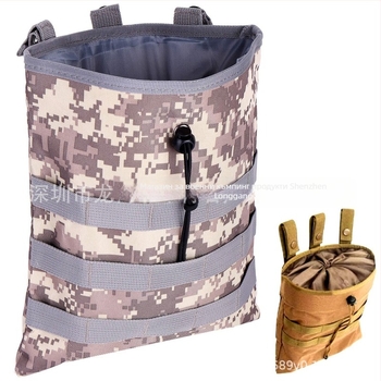 MOLLE съвместима тактическа чанта за жилетка, камуфлажен джоб за съхранение, 600D Oxford плат, износоустойчива за външна употреба