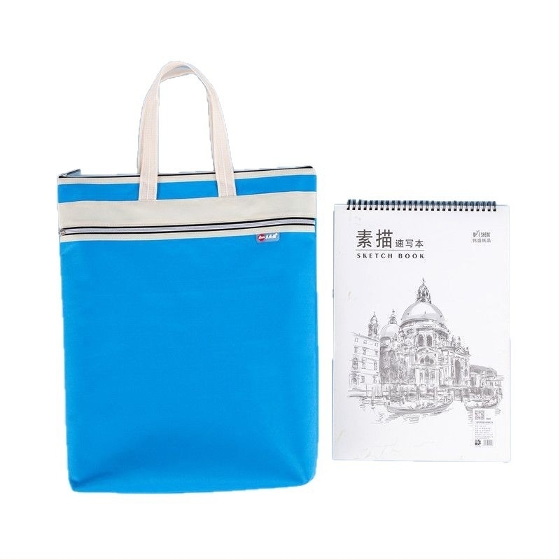 Преносим двуслоен арт портфейл от Oxford плат, възможност за печат на лого, персонализиране