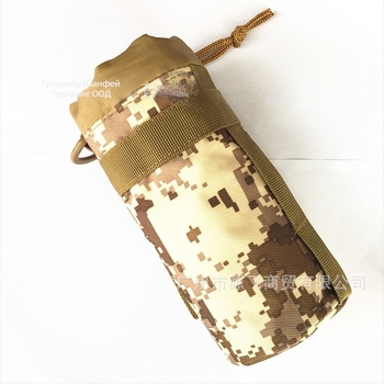 YFBM Тактическа мини чанта за бутилка вода за открити спортове, мултифункционална презрамна чанта за колоездене и походи