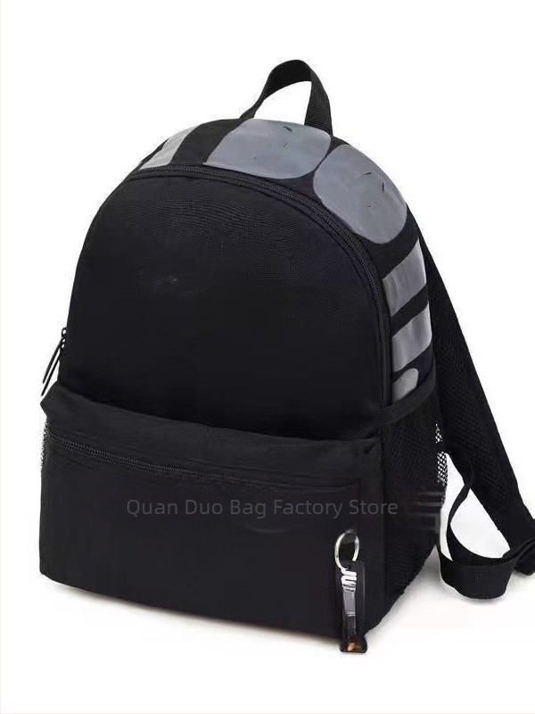 Раница в градски стил от платно, триизмерен външен дизайн, цип, джоб за мобилен телефон, полиестерна подплата (Платно; цип; джоб за телефон; полиестерна подплата; градски стил)