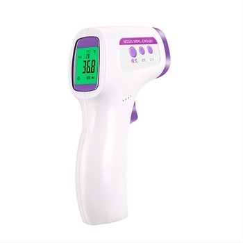 Модел HSP-EWQ-004 Безконтактен инфрачервен термометър за чело, ръчен, с цифров дисплей, двоен режим: телесна и обектна температура