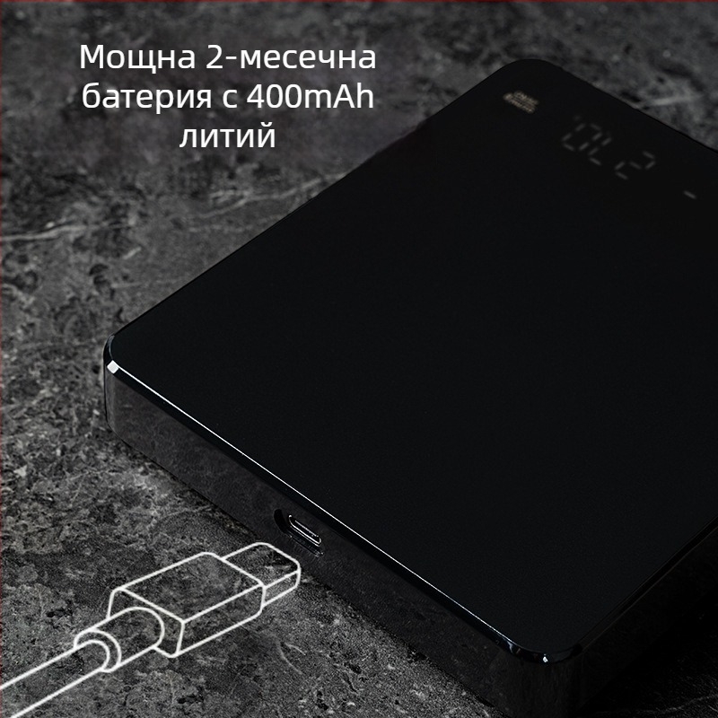 KC-2150C презареждаема кафе везна, диапазон 3 кг/0,1 г, електронно измерване, USB или AA захранване, многофункционална кухненска везна