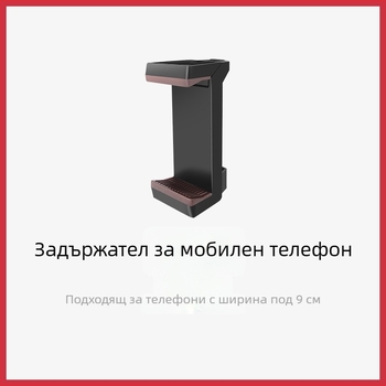 Weifeng клип за мобилен телефон, U-образен дизайн, алуминиева сплав, двойна студена обувка, въртящ се, за телефон и таблет, съвместим с трипод