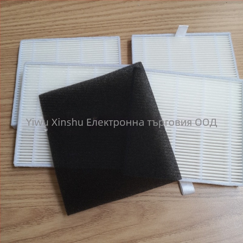 Haipa памучен филтър и филтърна мрежа за ECOVACS DF45 и iLife V8 робот-прахосмукачка