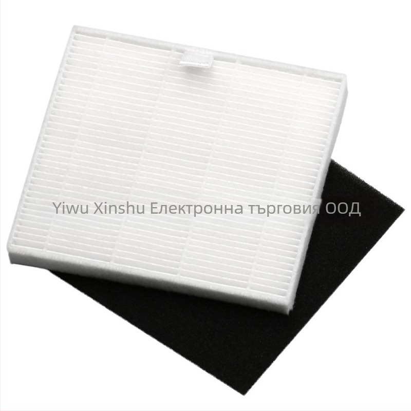 Haipa памучен филтър и филтърна мрежа за ECOVACS DF45 и iLife V8 робот-прахосмукачка
