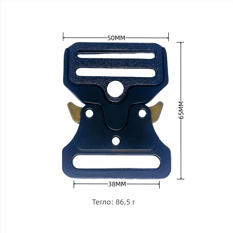 Кобра тактическа катарама за колан, изцяло метална, от цинкова сплав, за оборудване на открито и аксесоари за багаж