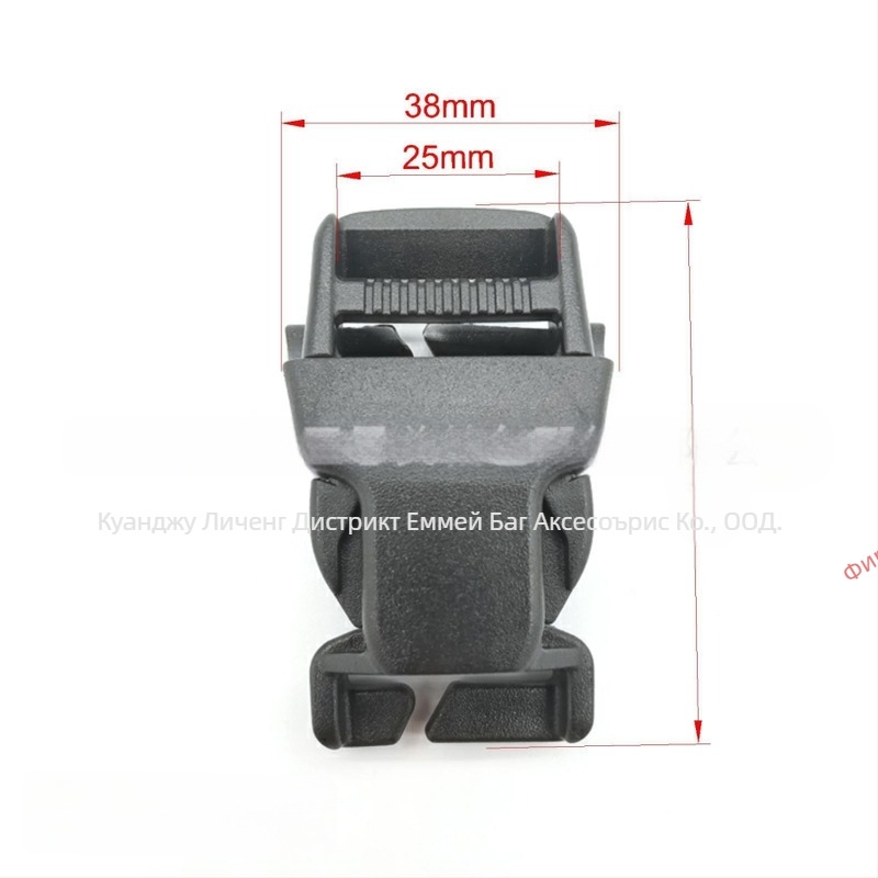 Пластмасови катарами за презрамки на тактическа раница (ПОМ материал, износоустойчиви, Enmei, лято 2023)