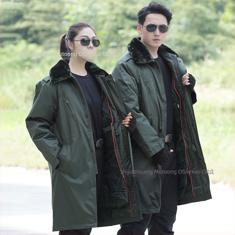 Военно памучно палто за зима - водоустойчиво, ветроустойчиво, унисекс, код 380