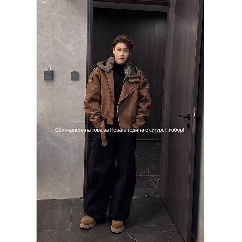 Яке за момчета, Lyocell 100%, топлина, пролет, камуфлаж