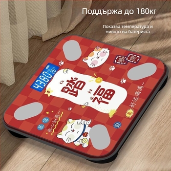 Дигитална везна за измерване на тегло на тялото с закалено стъкло, капацитет 0,00–180,00 кг, USB/батерия за захранване, дисплей за ниско напрежение, дисплей за претоварване и грешка