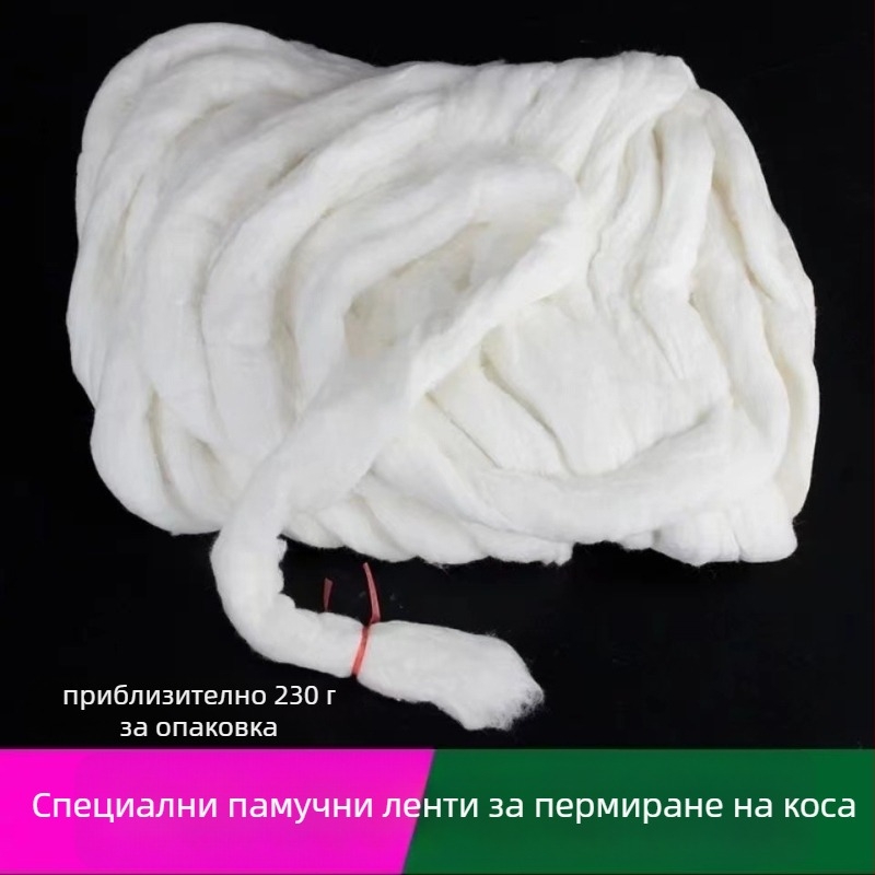 Fleine памучни ленти за фризьорство - абсорбиращи, еднократни, за боядисване и къдрене, салонна употреба