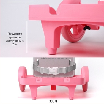 Учебна раница на колела - ABS материал, марка lecelece, модел Bbgd01, аксесоари за багаж, пролет 2024